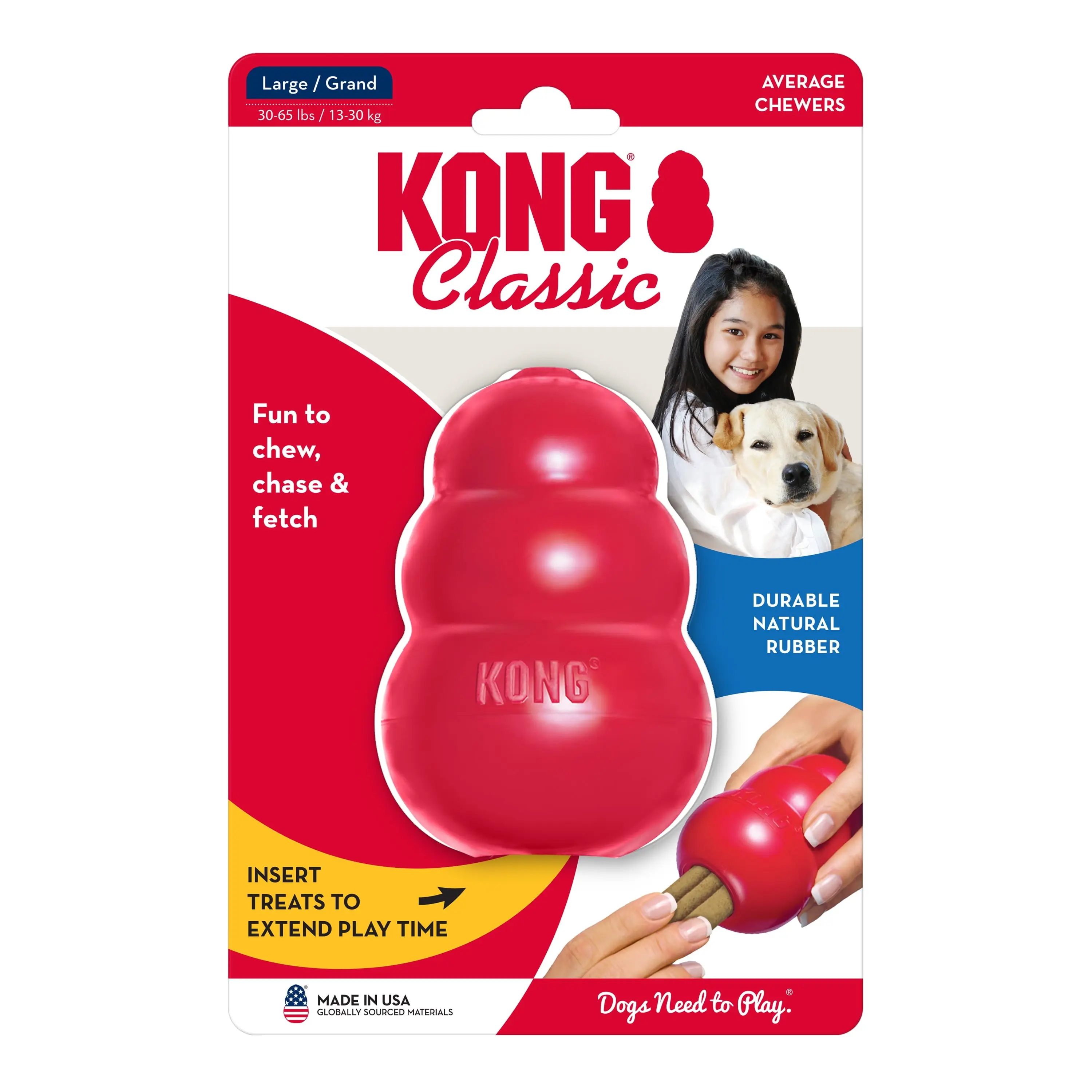 ® Classic Stuffable Dog Chew Toy, Large - Image 11