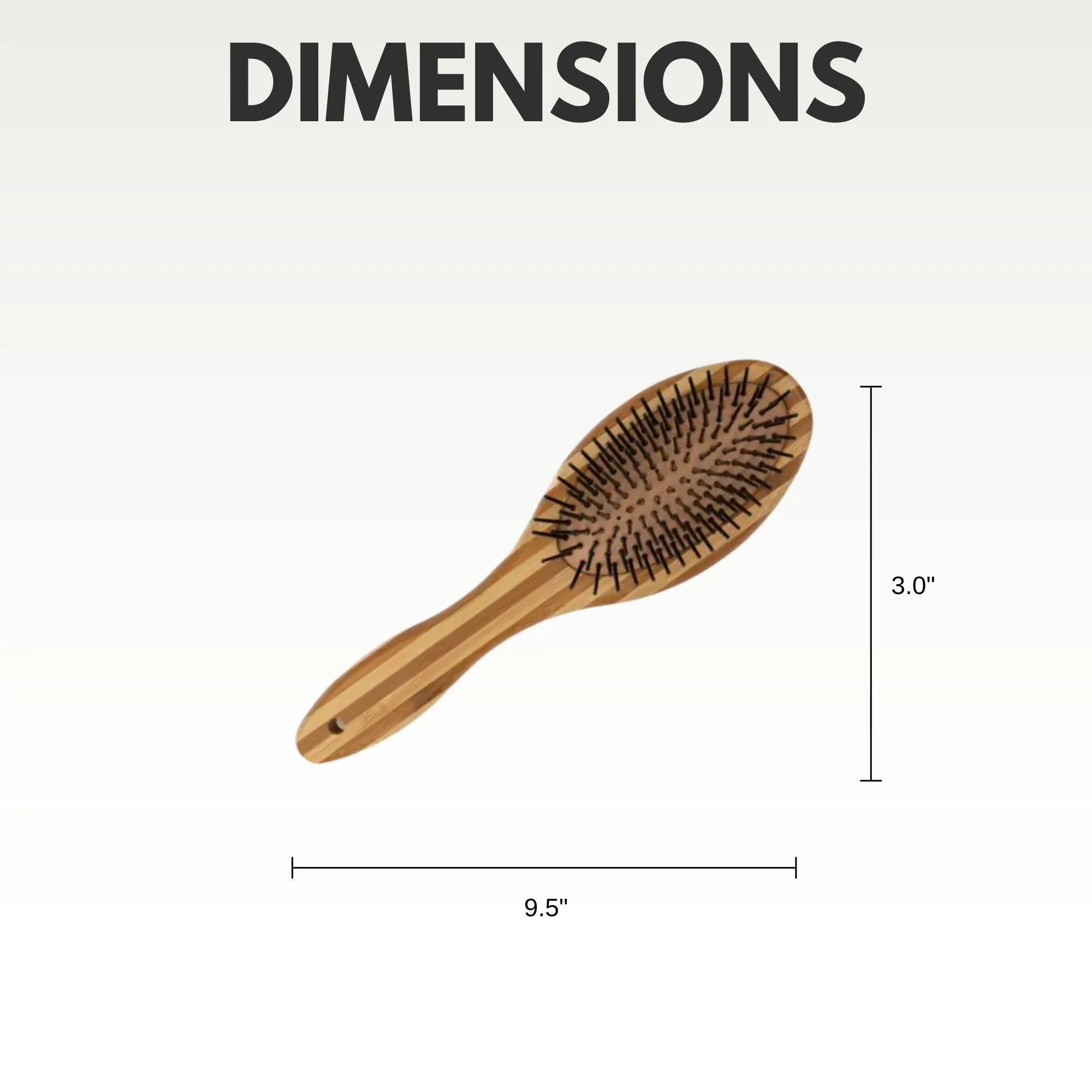 Country Living Dual-Sided Natural Wood Dog Brush - Ergonomic, Durable & Versatile - Image 5