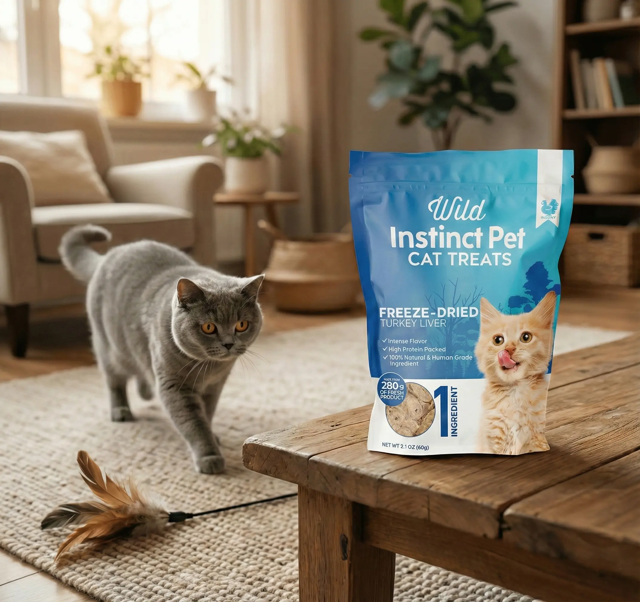 Freeze-Dried Turkey Liver for Cats - Image 2