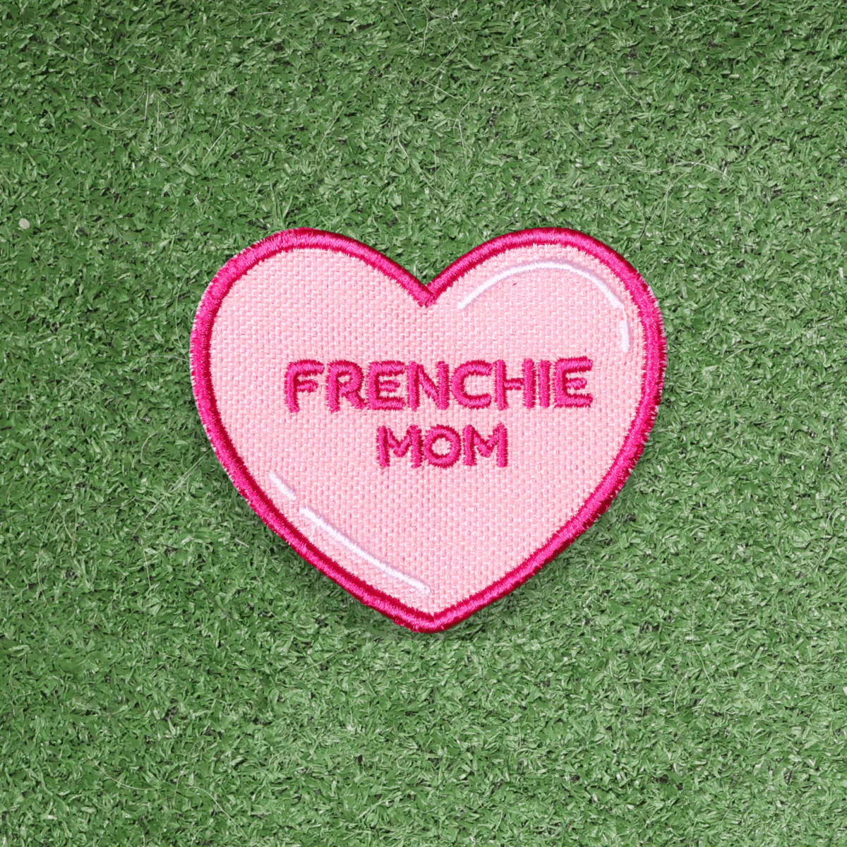 Frenchie Mom Heart Patch - Image 3