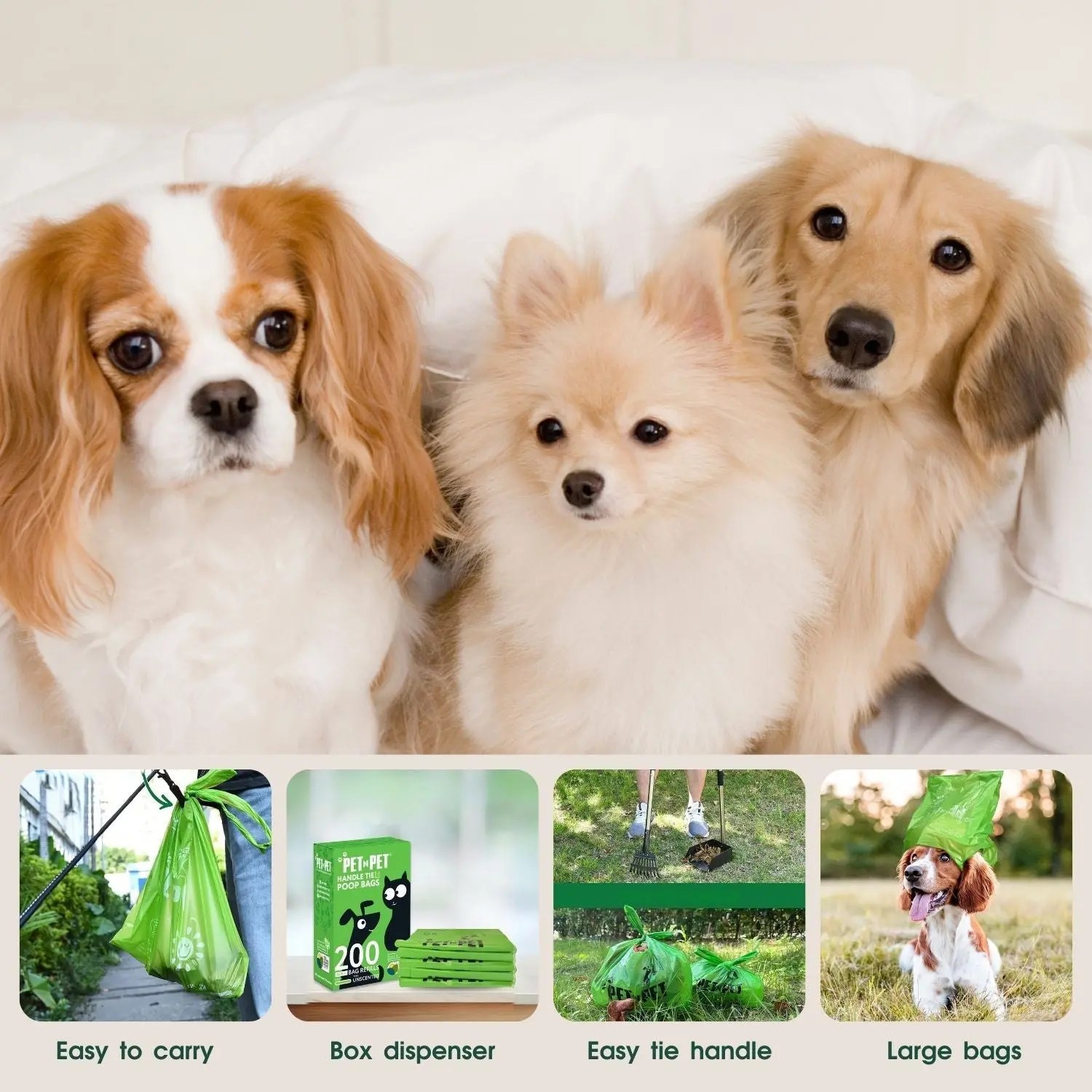 Handle Tie Dog Poop Bags - Image 7