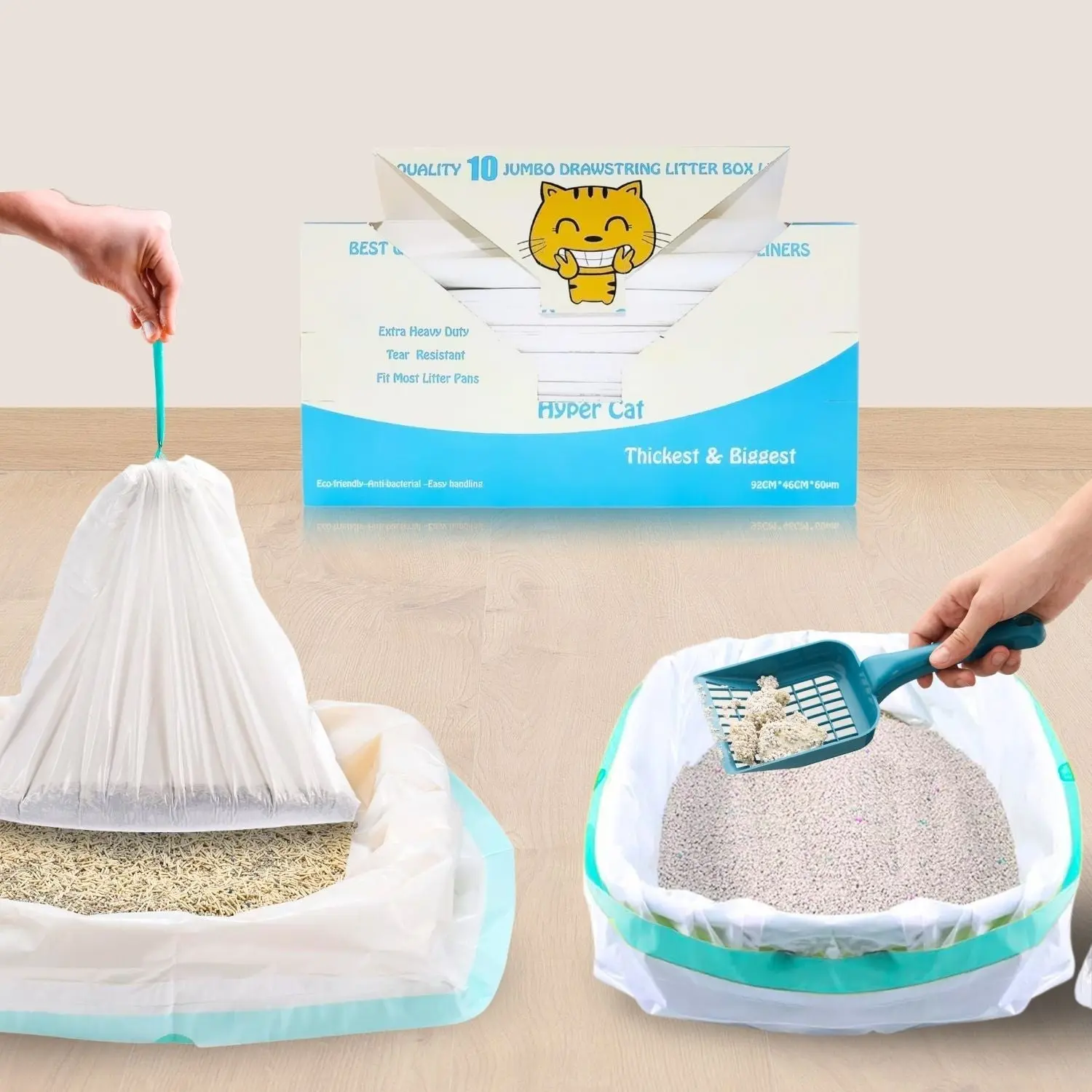 Jumbo Cat Litter Box Liners - Image 4
