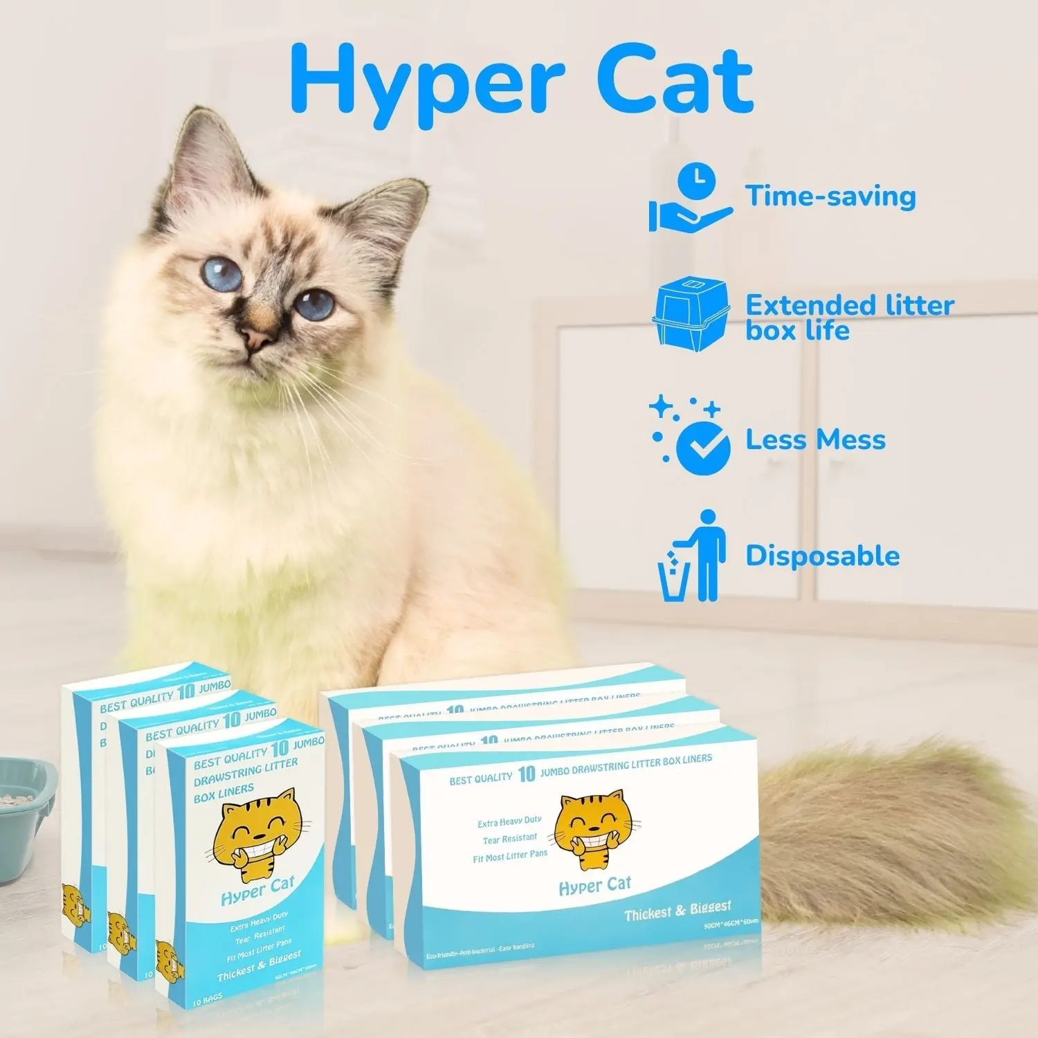 Jumbo Cat Litter Box Liners - Image 8
