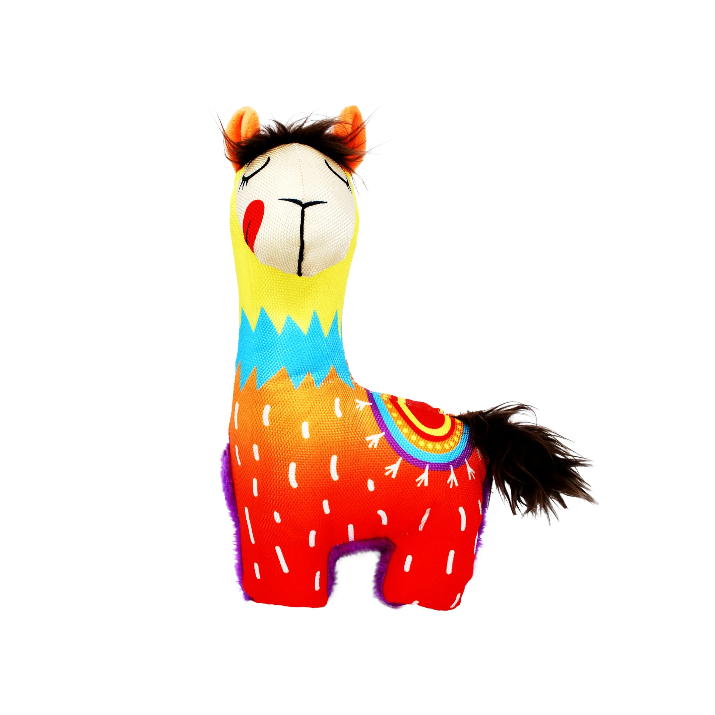 KONG Ballistic Vibez Llamas Dog Toy Assorted 1ea/XS - Image 2
