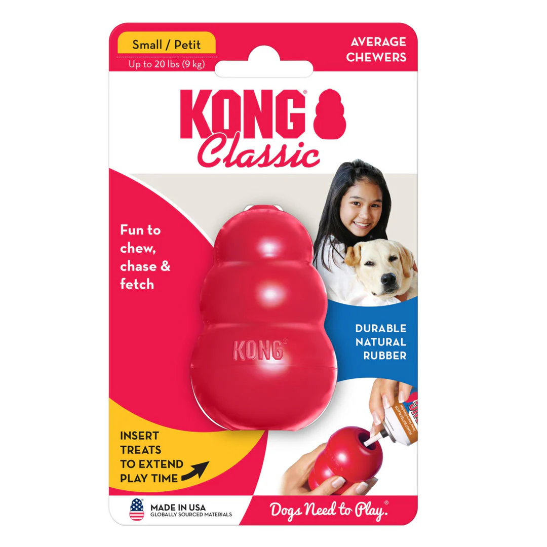 KONG Classic Dog Toy 1ea/SM - Image 2