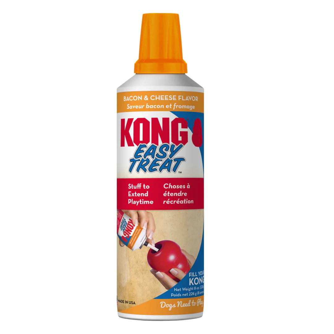KONG Easy Treat Paste Dog Treat Bacon & Cheese 1ea/8 oz - Image 2
