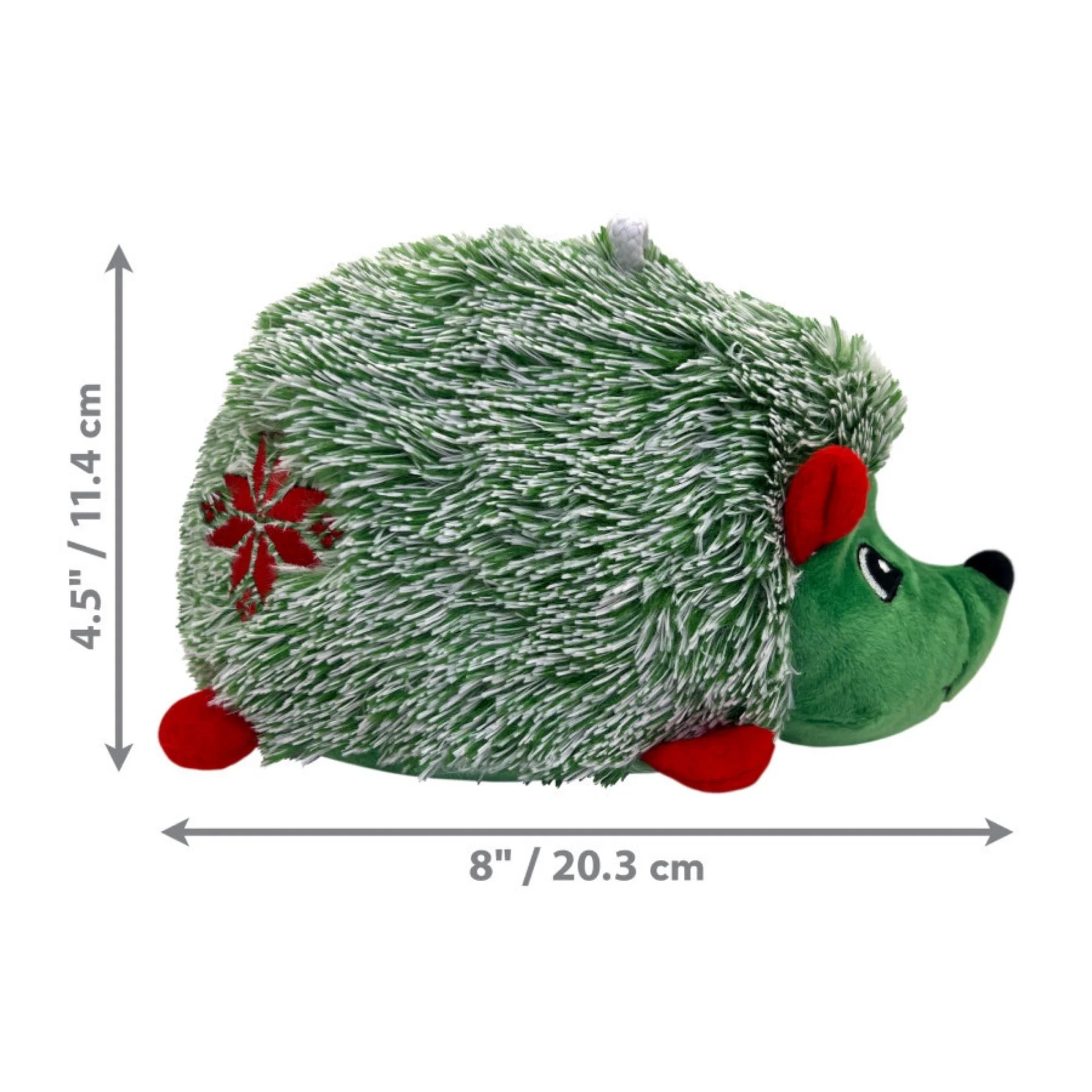 KONG Holiday Comforts Hedgehug Dog Toy 1ea/MD - Image 2