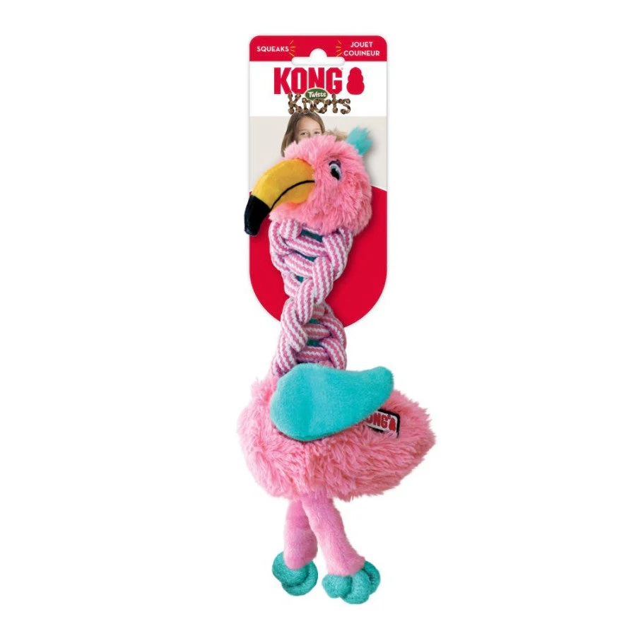 KONG Knots Twists Dog Toy Assorted 1ea/SM/MD - Image 3
