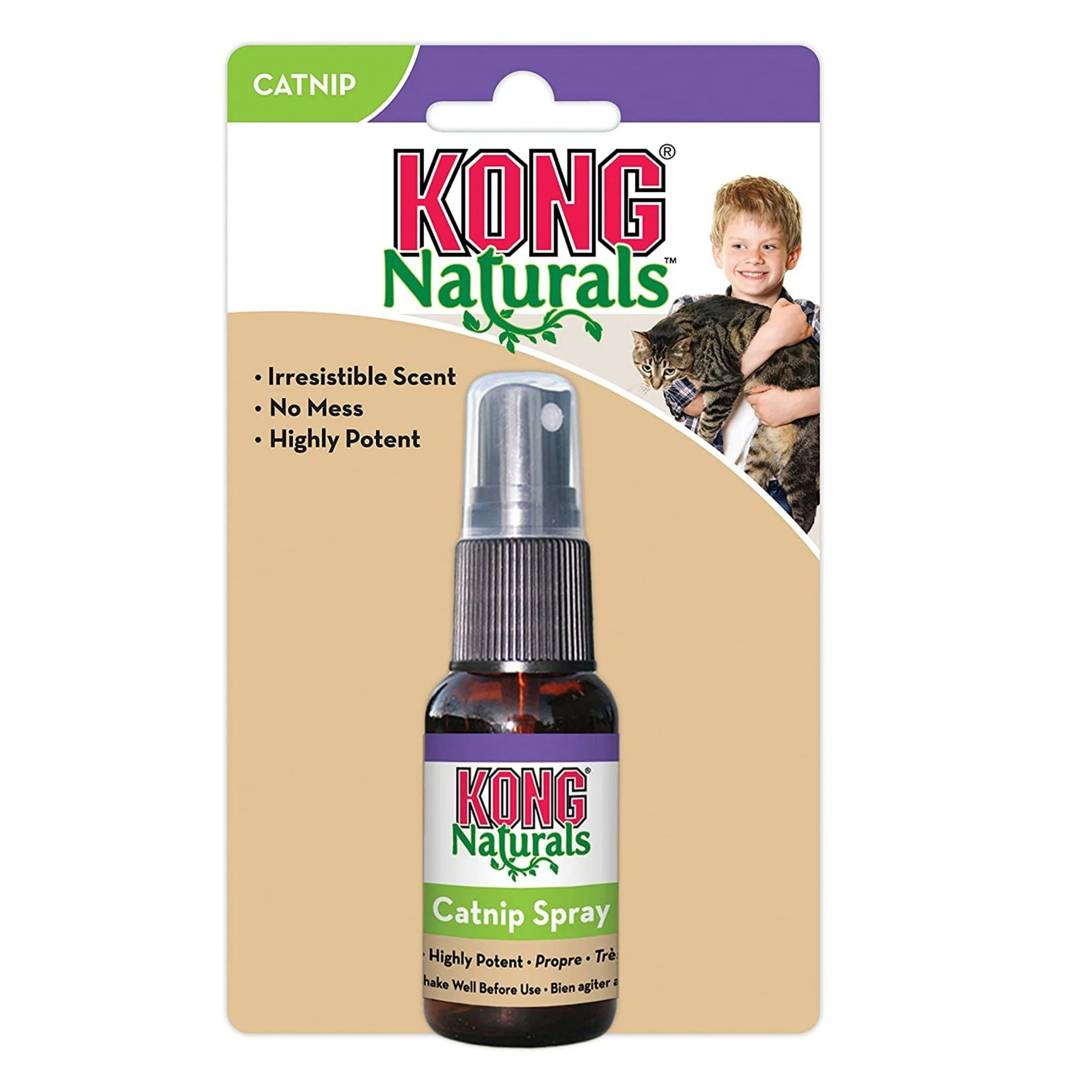 KONG Natural Catnip Spray 1ea/1.4 oz - Image 2