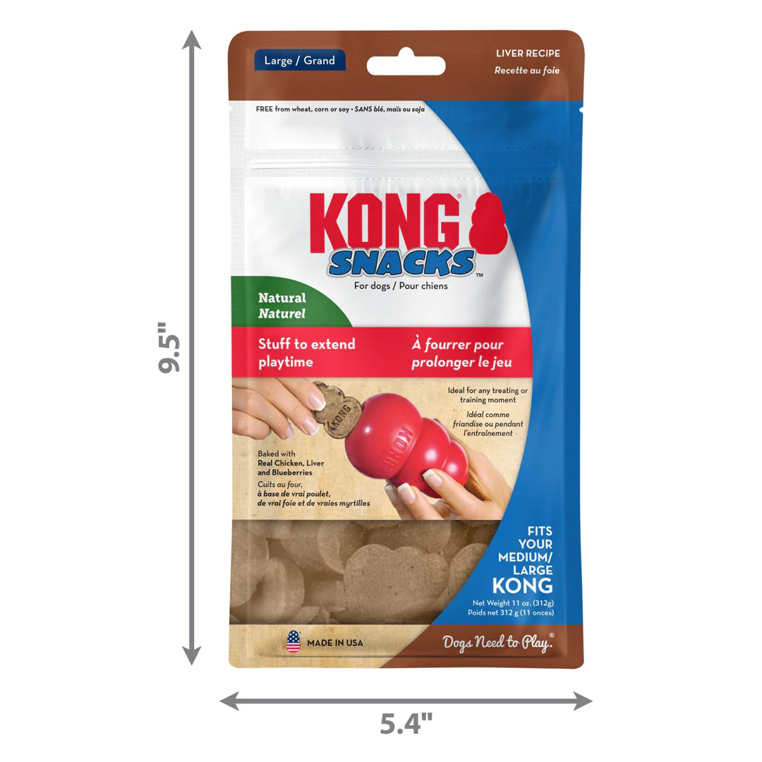 KONG Stuff'N Snacks Dog Treats Liver 1ea/LG, 12 oz - Image 2