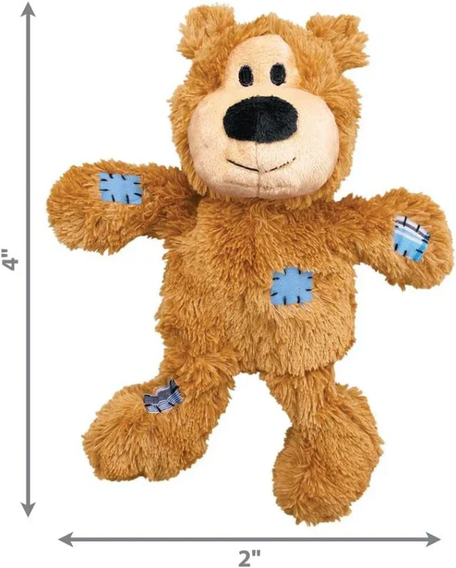 KONG Wild Knots Bear Dog Toy Assorted 1ea/XS - Image 3