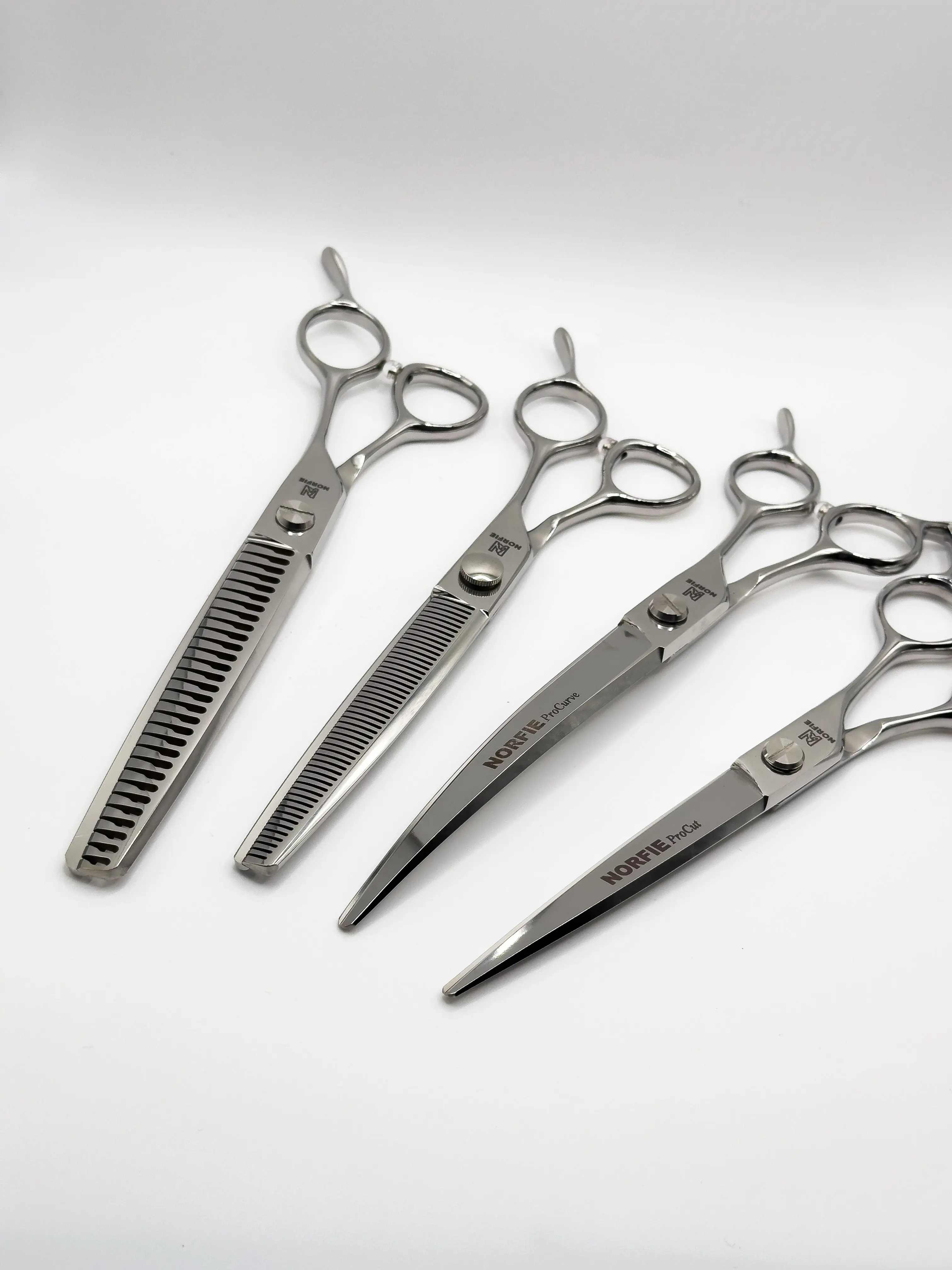 Norfie Pro Series 4-Piece VG10 Grooming Shear Set - Image 2