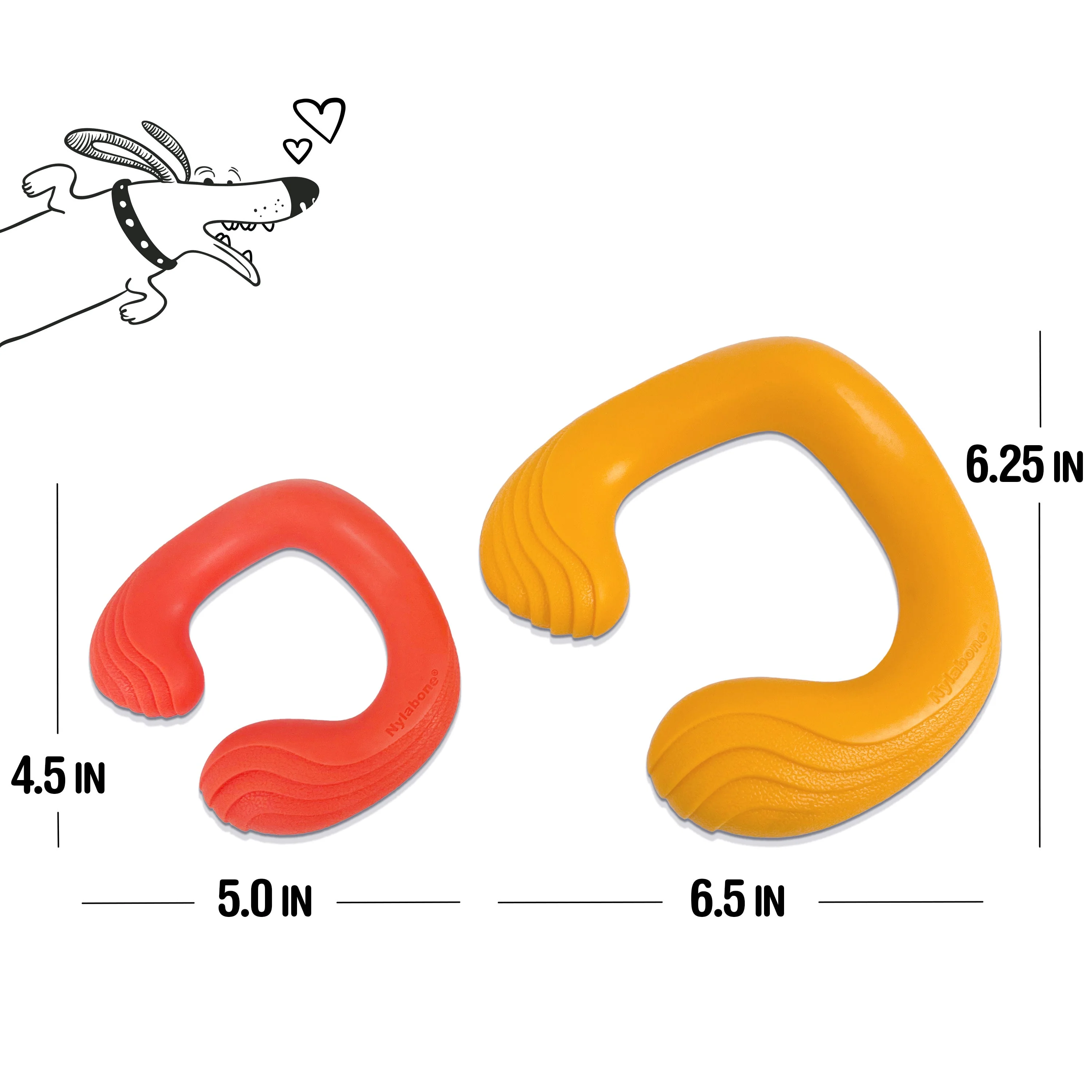 Nylabone Creative Play CShuu Dog Chase Toy Red, 1ea/SMall/Regular  Up To 25 Ibs. 1 ct - Image 11