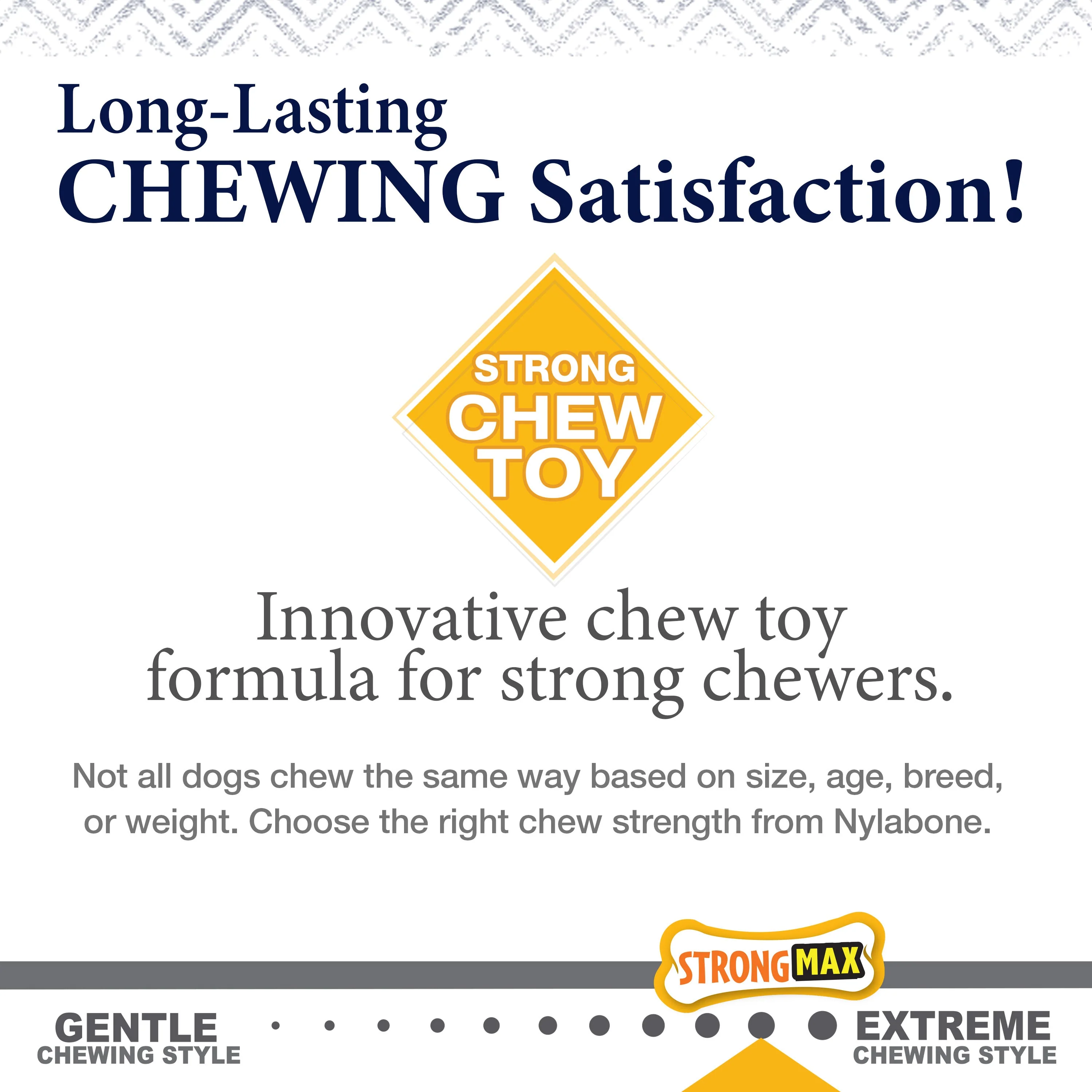 Nylabone Gourmet Style Strong Chew Dog Toy Display 1ea/4-Tier - Image 3