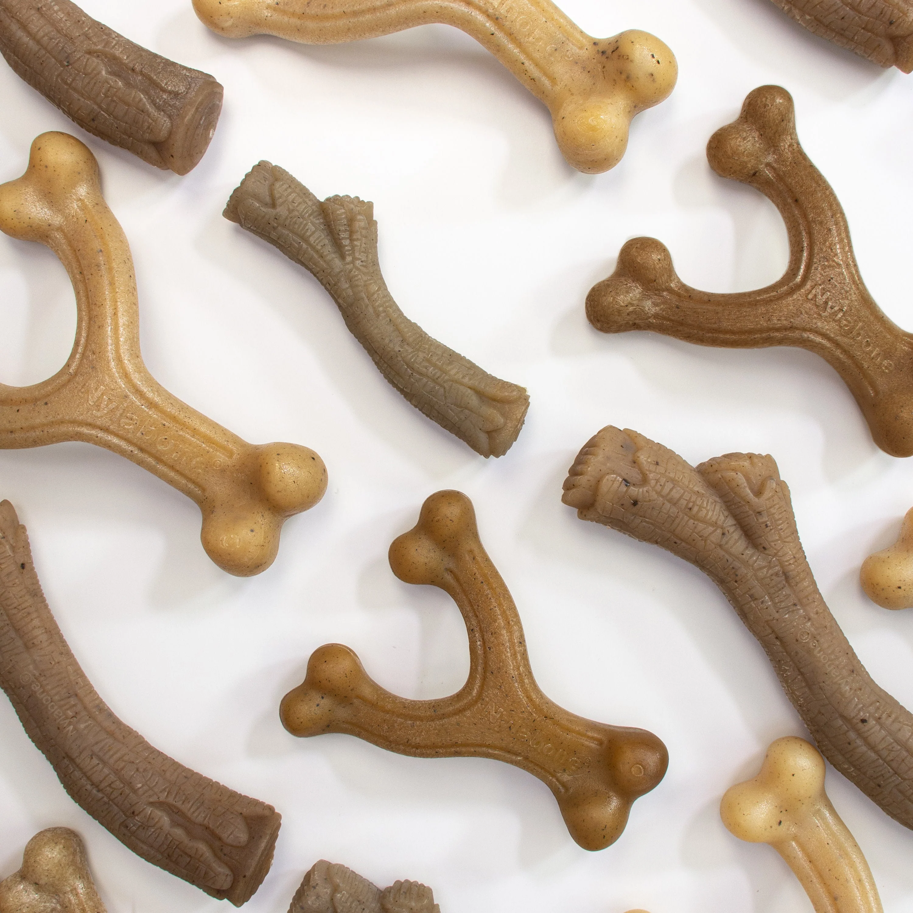 Nylabone Gourmet Style Strong Chew Wishbone Dog Chew Toy Bacon, 1ea/Large/Giant  Up To 50 Lbs. 1 ct - Image 7