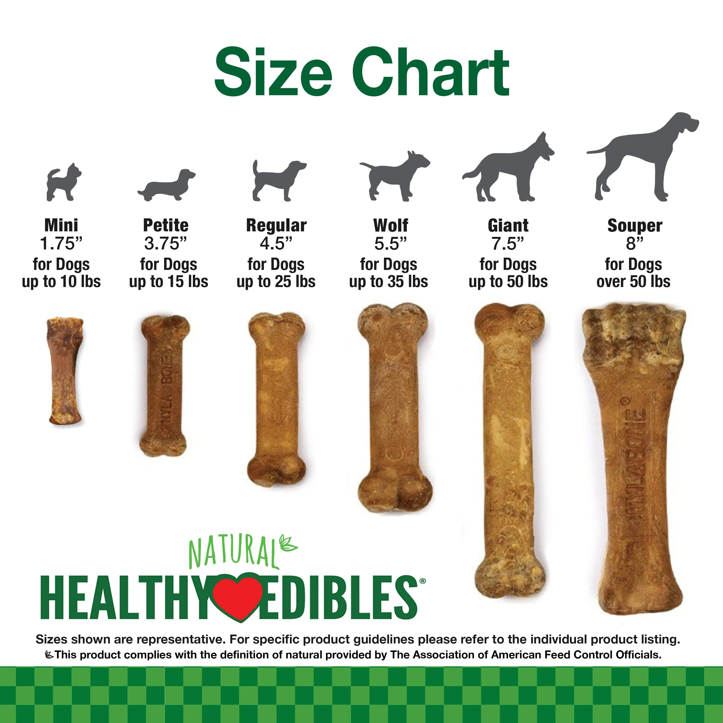 Nylabone Healthy Edibles AllNatural Long Lasting Chew Treats Bacon, 1ea/Medium/Wolf Up To 35 Lbs. 7 ct - Image 5