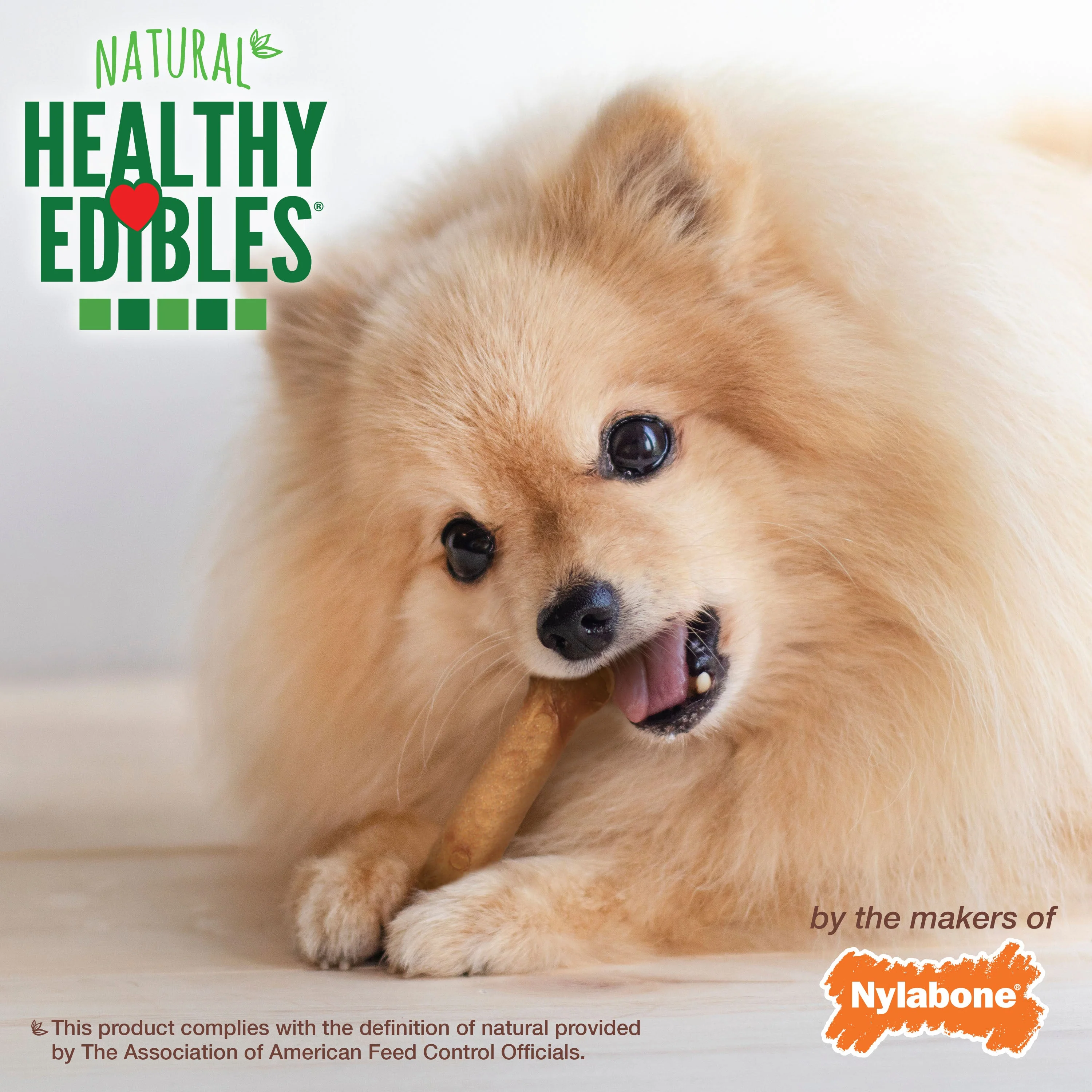 Nylabone Healthy Edibles AllNatural Long Lasting Chew Treats Roast Beef Chicken, 1ea/XS/Petite Up To 15 Lbs. 8 ct - Image 6