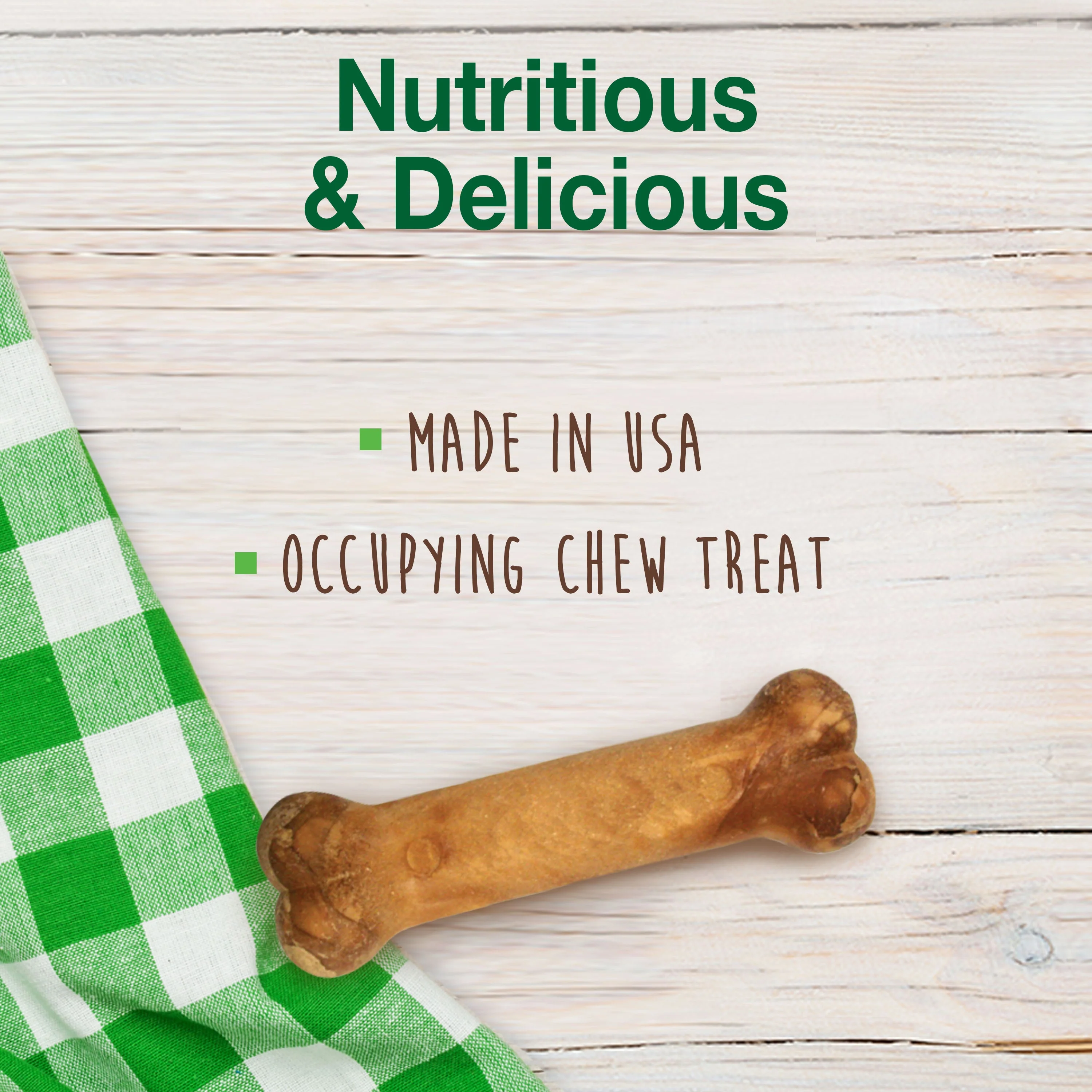 Nylabone Healthy Edibles AllNatural Long Lasting Roast Beef and Chicken Dog Chew Treats Variety, SMall/Regular Up To 25 Ibs. 12 ct - Image 2