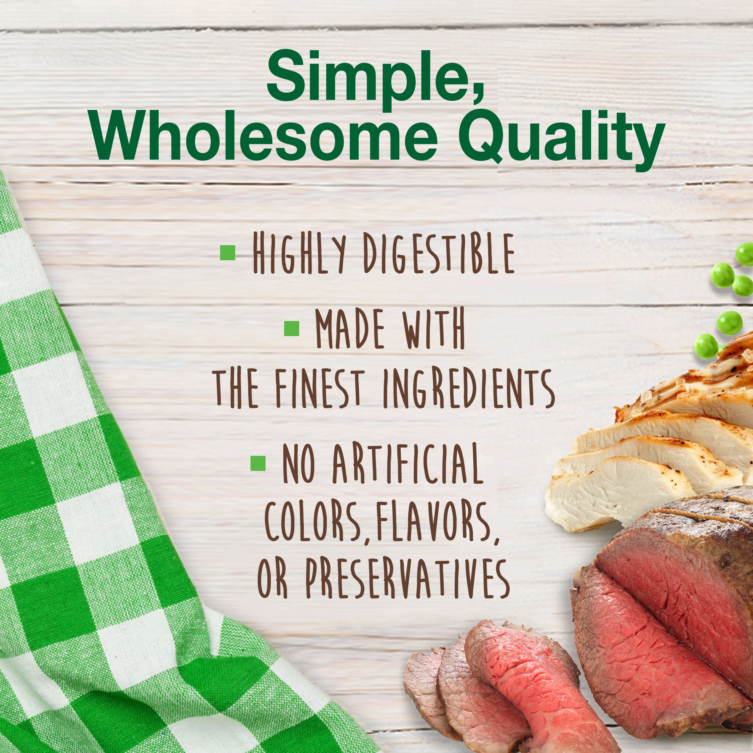 Nylabone Healthy Edibles AllNatural Long Lasting Roast Beef and Chicken Dog Chew Treats Variety, SMall/Regular Up To 25 Ibs. 12 ct - Image 3