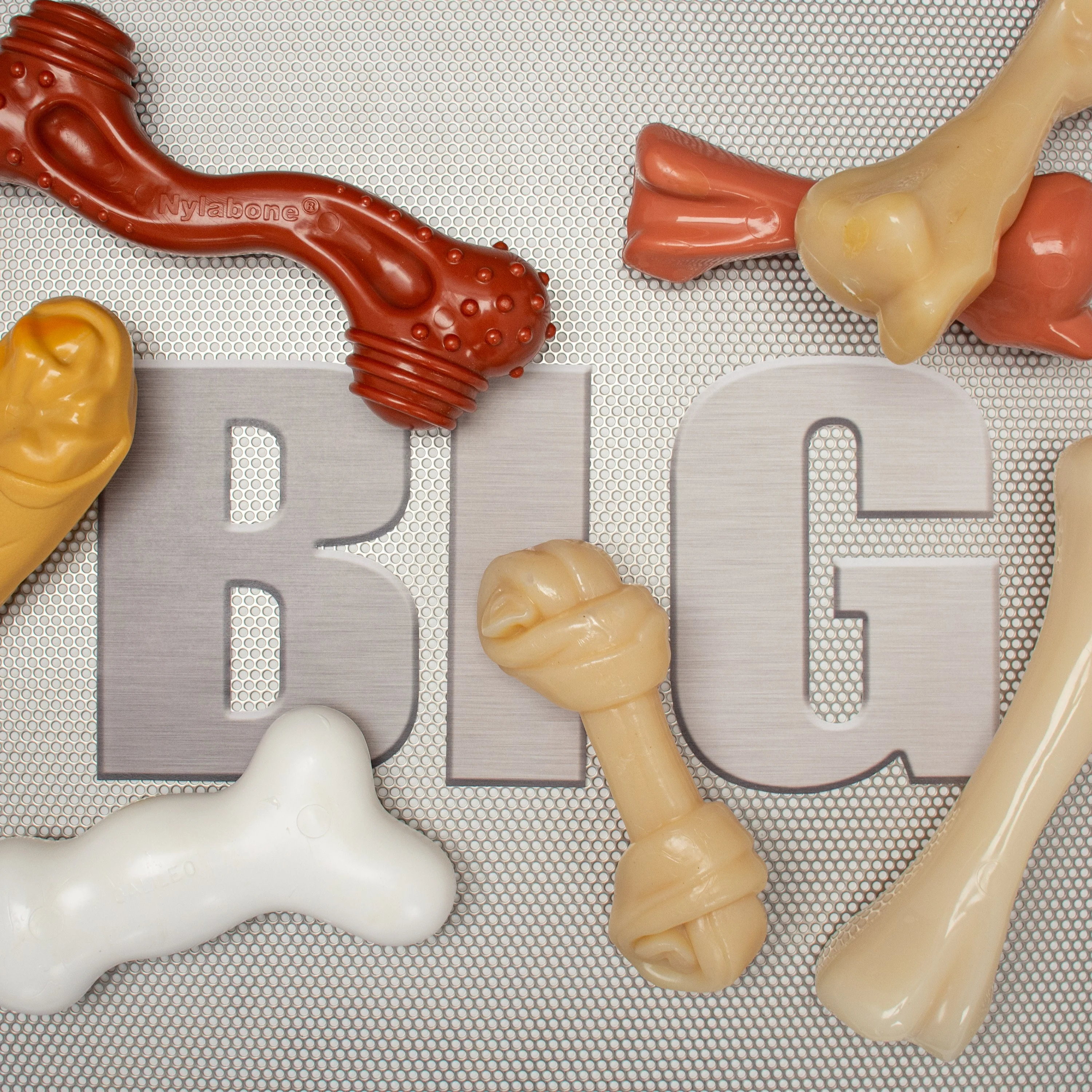 Nylabone Power Chew Jumbo Drumstick Big Dog Chew Toy Chicken 1ea/XXL/Monster - 50++ lb - Image 4