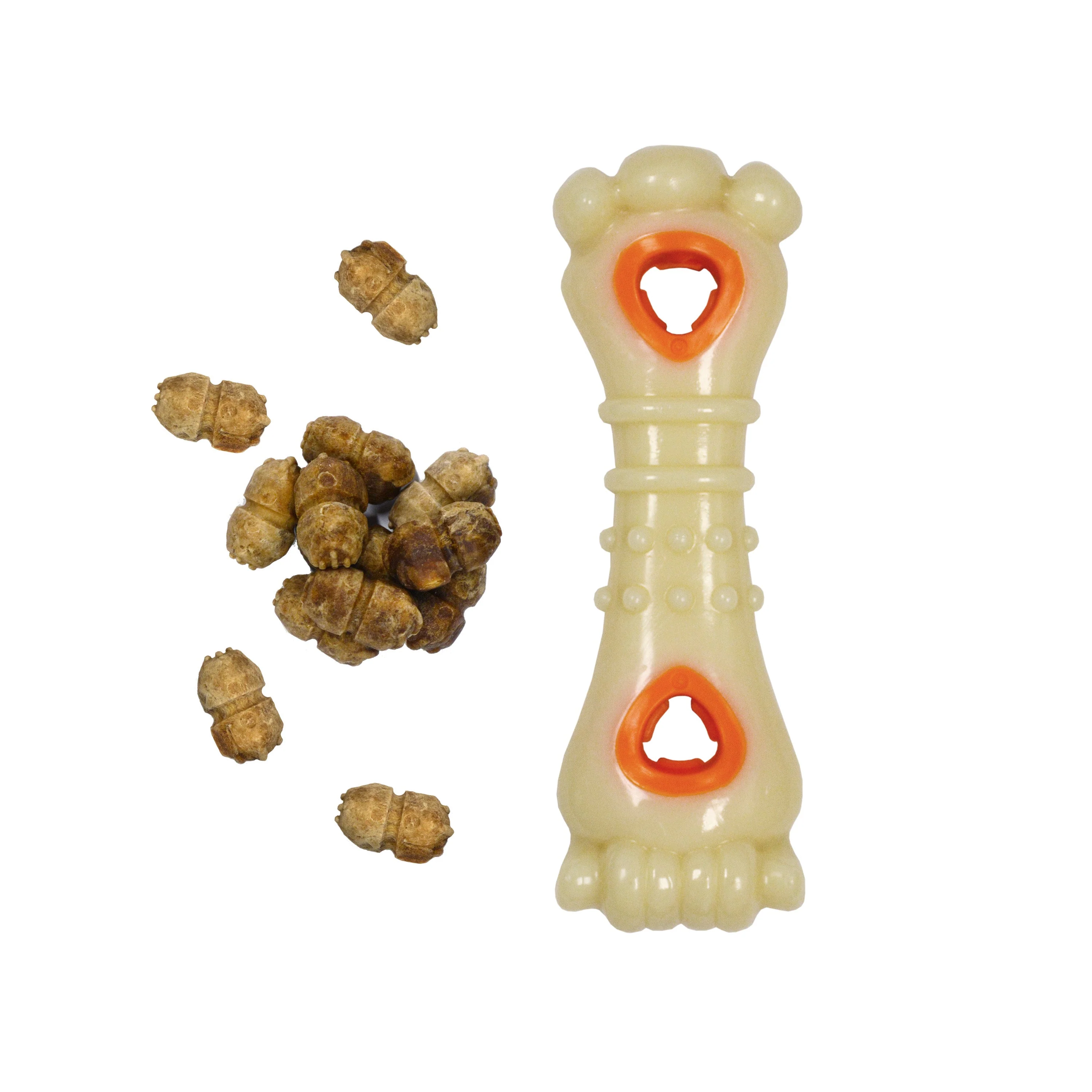 Nylabone Power Chew Souper Bone PopIn Treat Toy Combo Chicken, 1ea/Medium/Wolf Up To 35 Lbs. 1 ct - Image 7