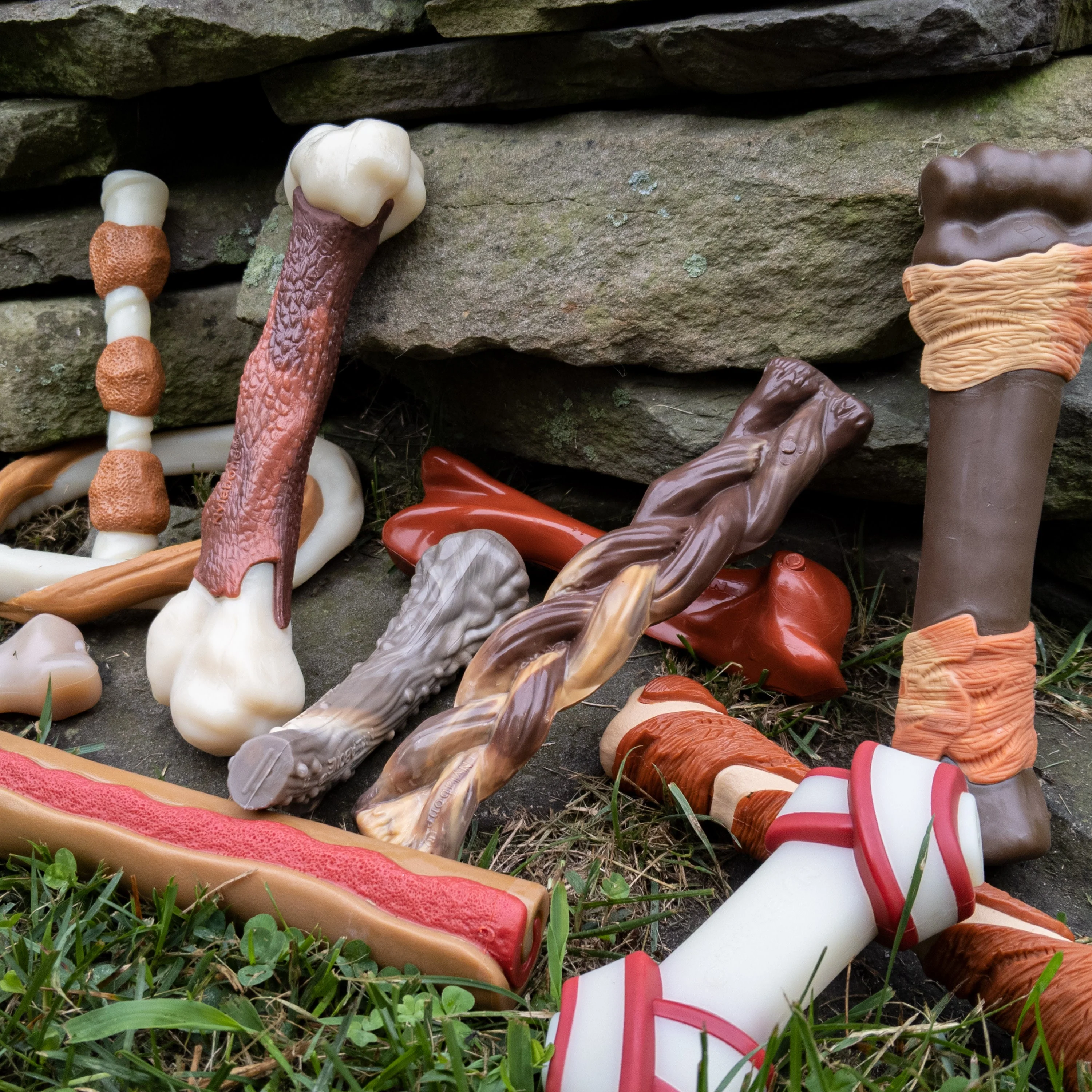 Nylabone Power Chew Shish Kabob Alternative Nylon Chew Toy Chicken Jerky 1ea/SMall/Regular - Up To 25 Ibs. - Image 8