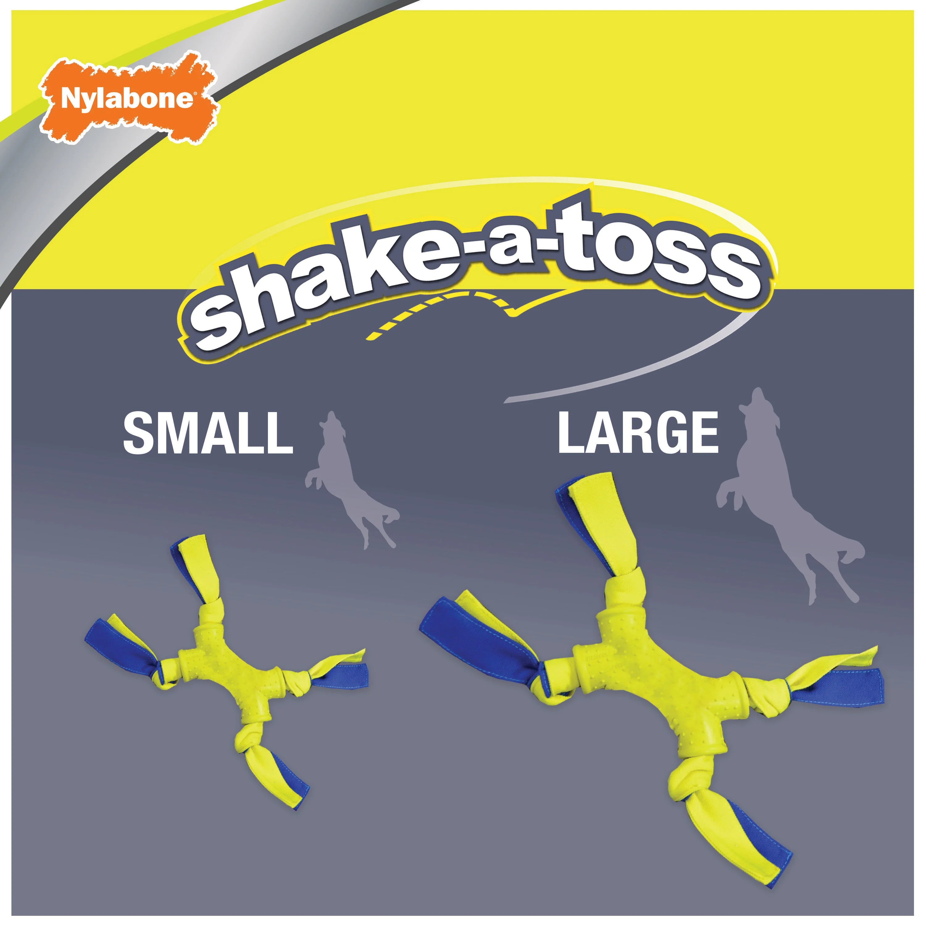 Nylabone Power Play Interactive Dog Toy Shake-a-Toss 1ea/SMall/Regular - Up To 25 Ibs. - Image 5