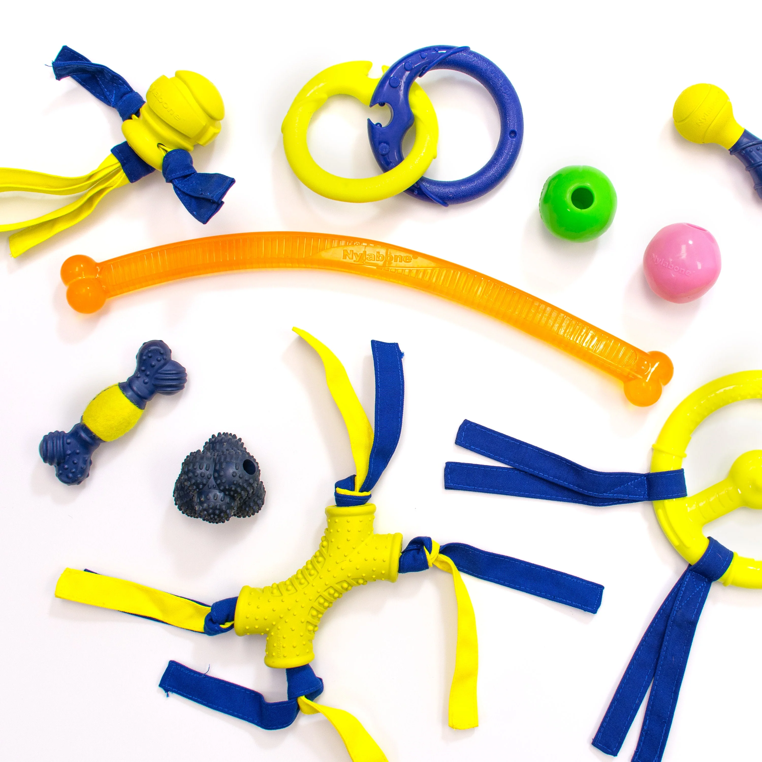 Nylabone Power Play Ring Thing Floatable Dog Toy 1ea/Medium/Wolf Up To 35 Lbs. 1 ct - Image 9