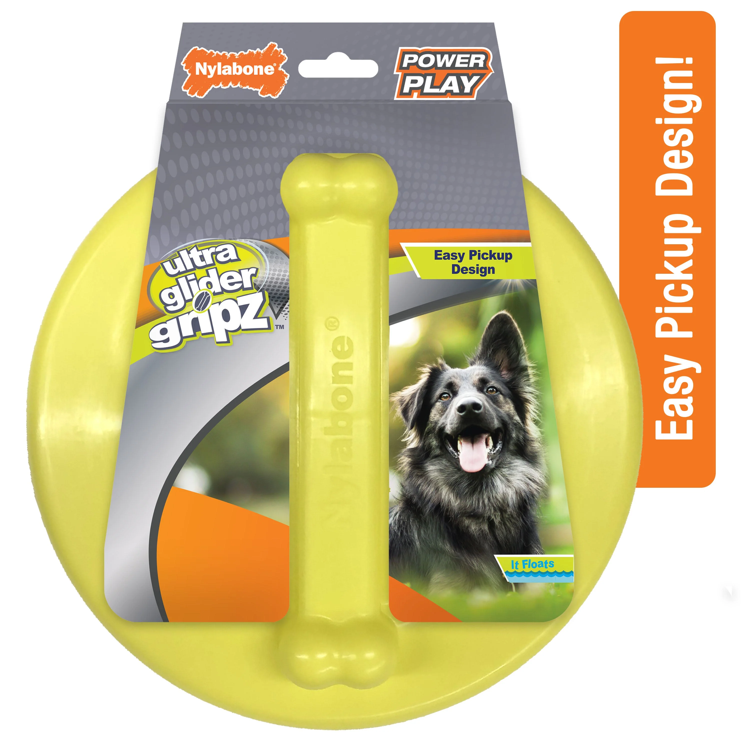 Nylabone Power Play Ultra Glider Gripz Dog Flying Disc 1ea/Large/Giant - Up To 50 lb - Image 10
