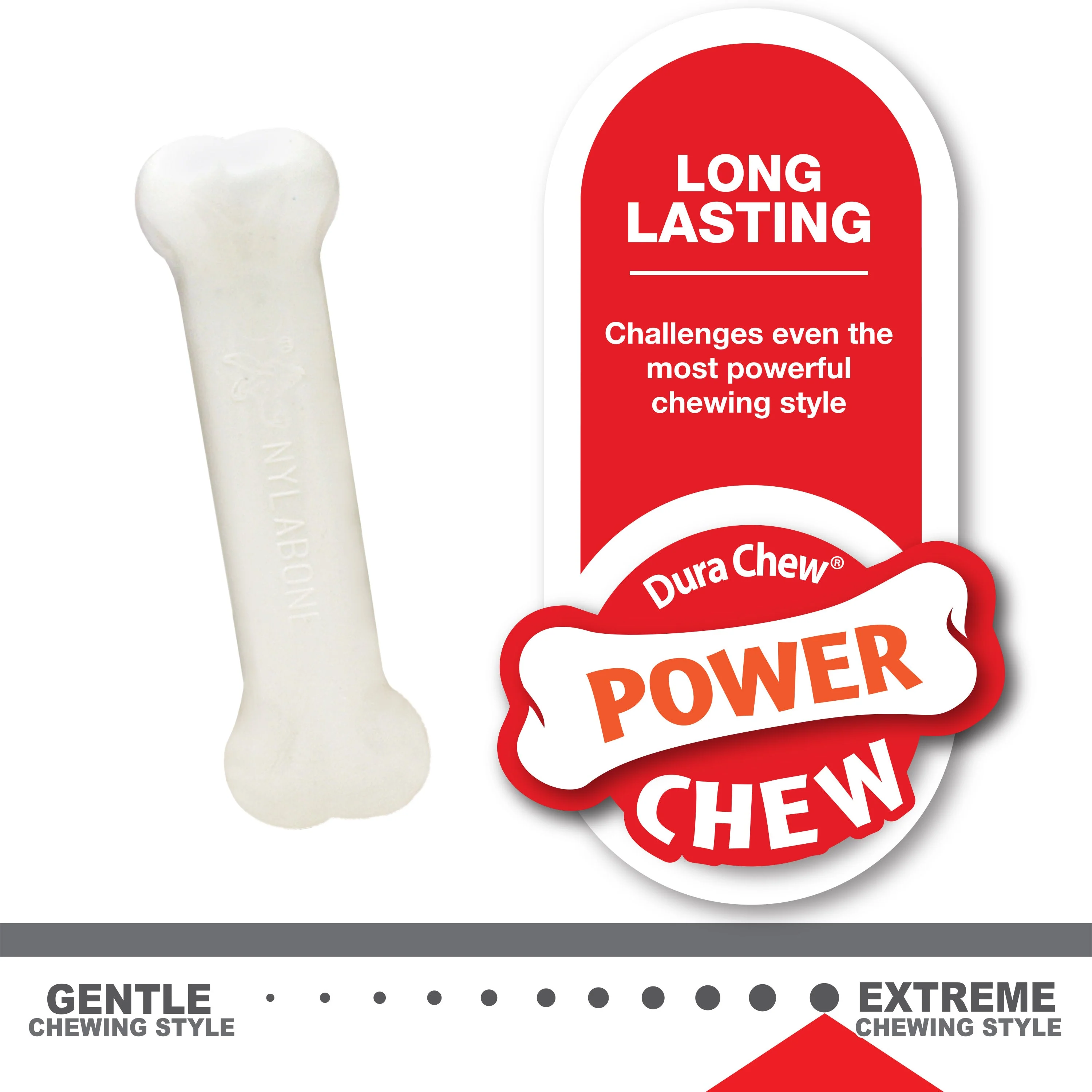 Nylabone Puppy Chew Variety Toy  Treat Triple Pack 3 count, 1ea/SMall/Regular  Up To 25 Ibs. - Image 6