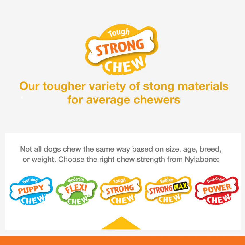 Nylabone Strong Chew Real Wood Dog Stick Toy 1ea/Medium/Wolf Up To 35 Lbs. 1 ct - Image 5