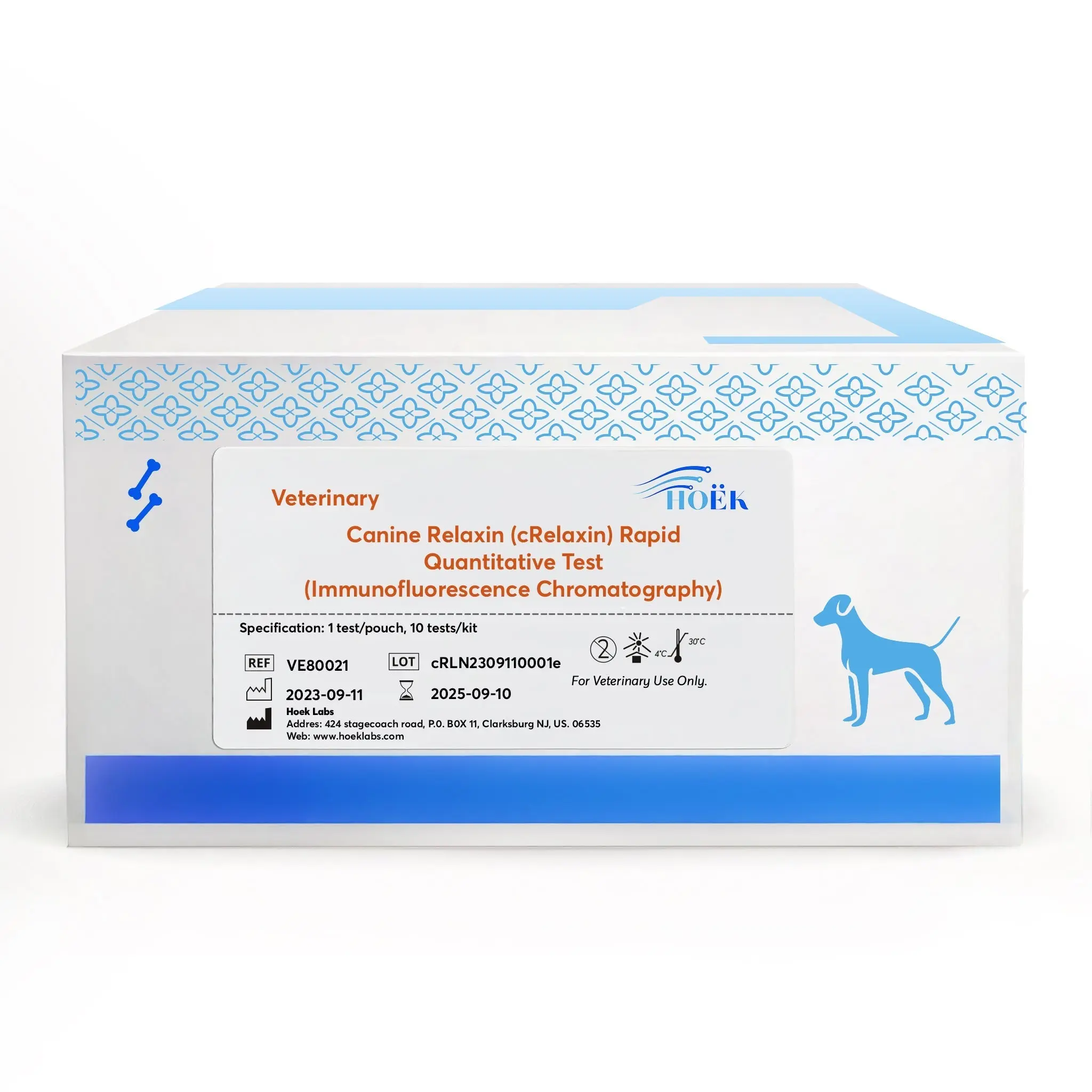 Pre-order (Ships 11.30.2025) Hoëk VET-IF 1 Veterinary Immunofluorescence Analyzer (Tests for canine progesterone & pregnancy)* PRE-ORDER* - Image 5