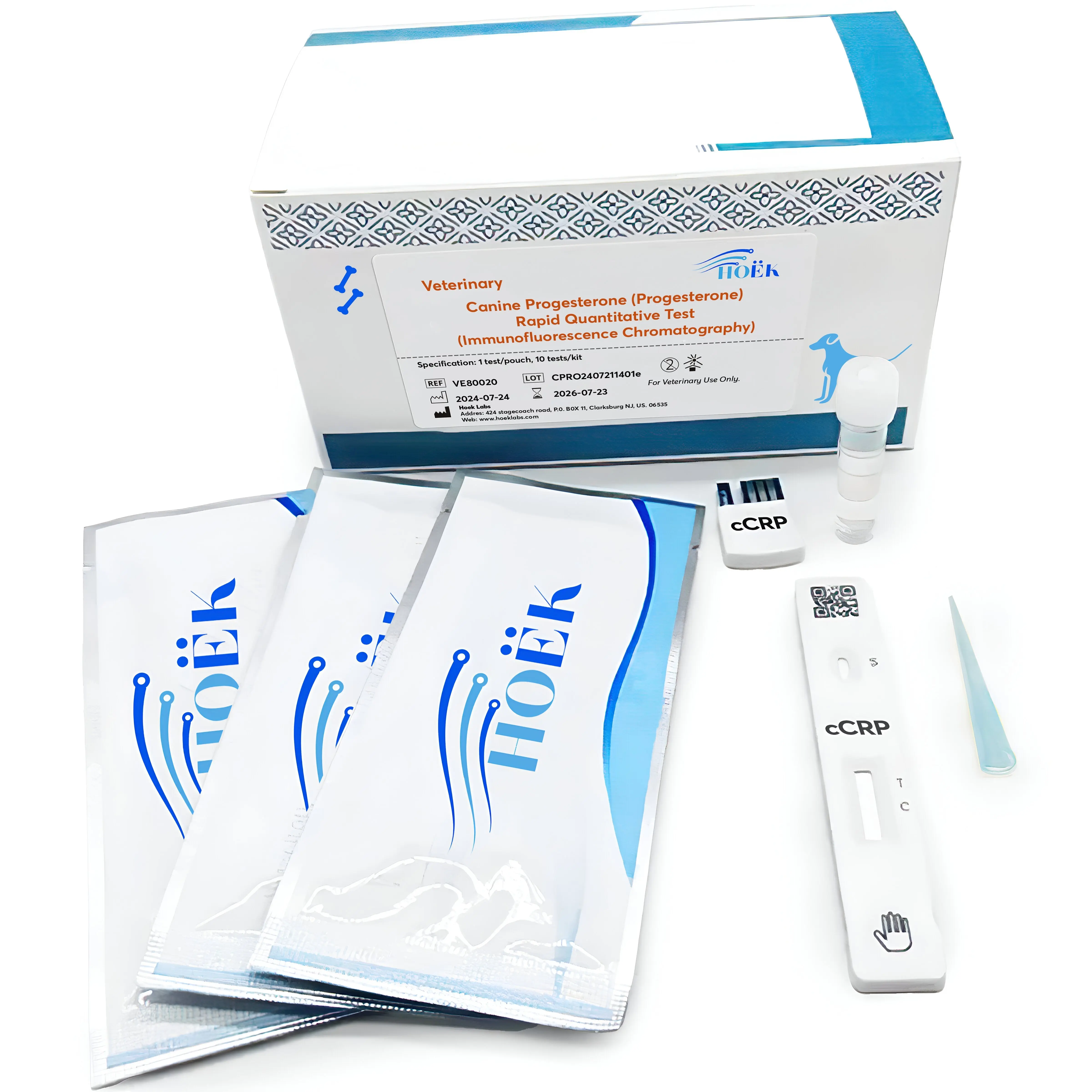 Pre-order (Ships 11.30.2025) Hoëk VET-IF 1 Veterinary Immunofluorescence Analyzer (Tests for canine progesterone & pregnancy)* PRE-ORDER* - Image 6