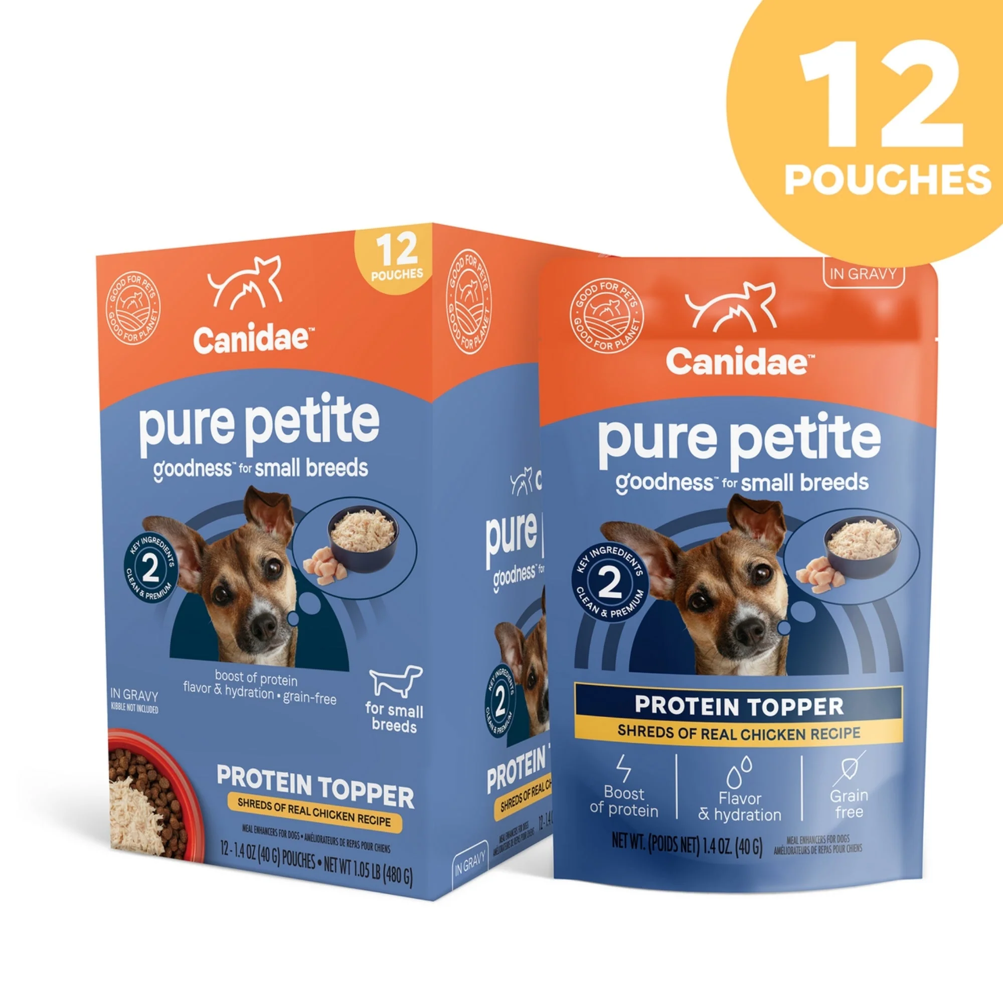 Pure Petite Protein Topper Tuna/Gravy 1.4oz. (Case of 12) - Image 4