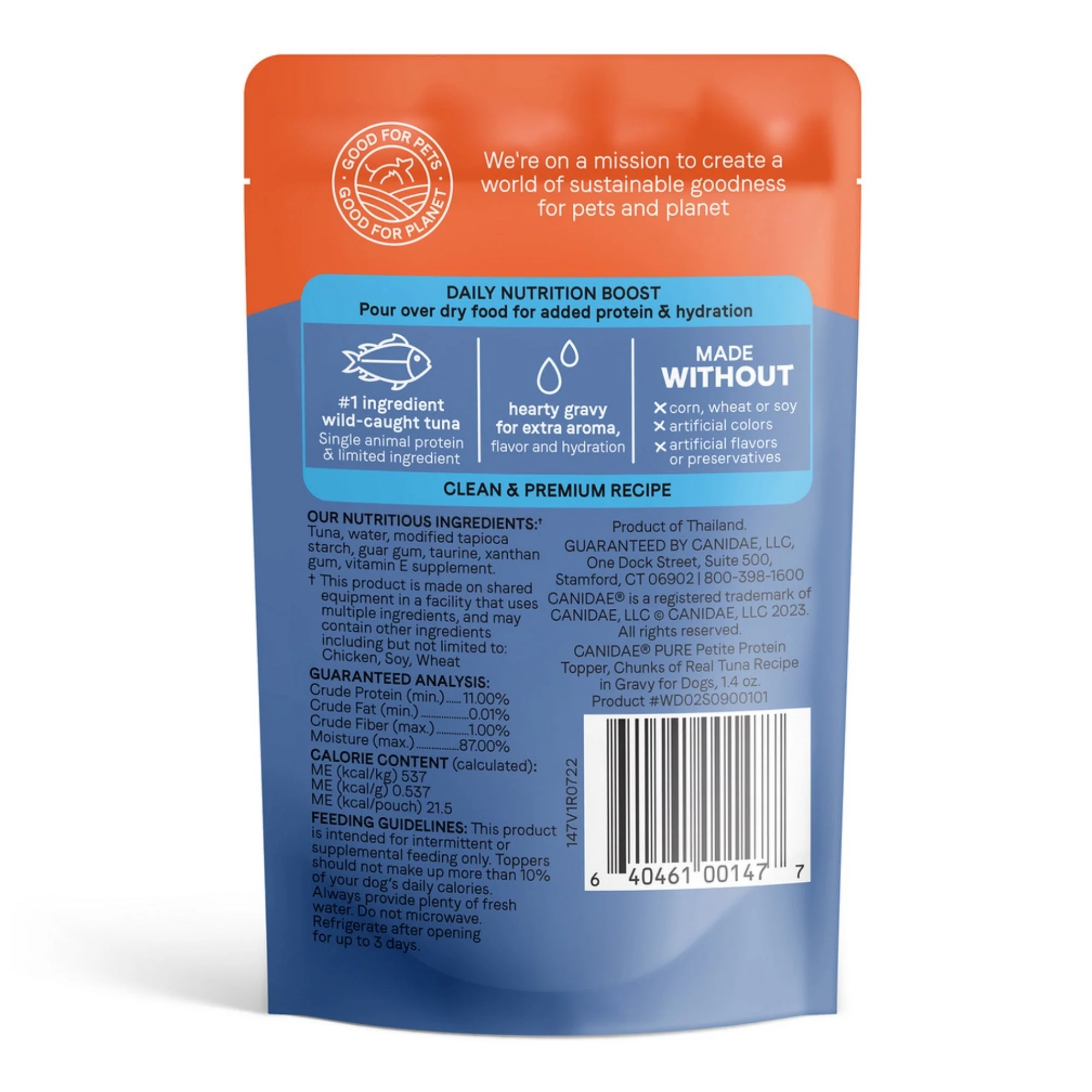 Pure Petite Protein Topper Tuna/Gravy 1.4oz. (Case of 12) - Image 5