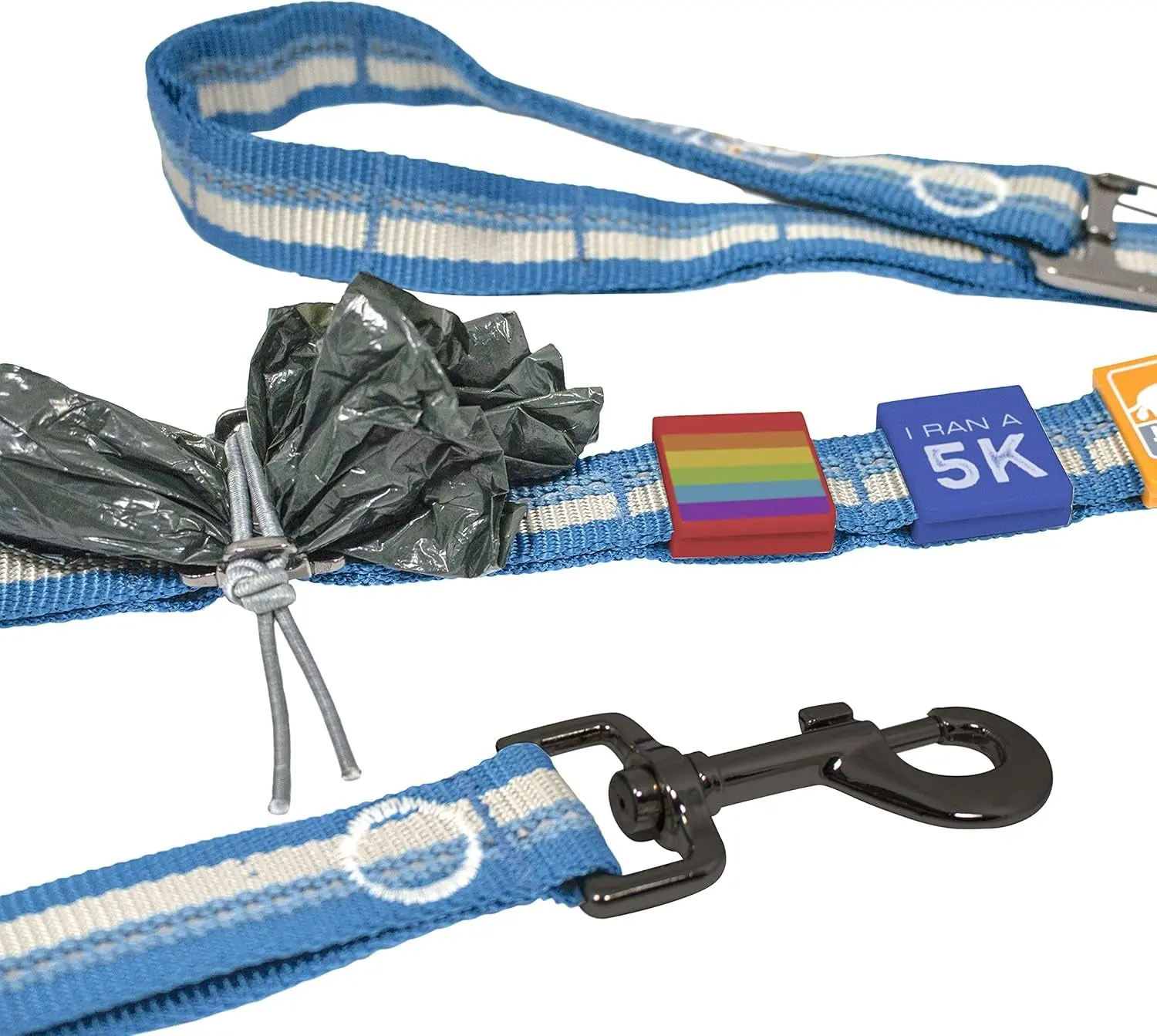Rsg Stub Leash for Dogs | Adjustable Dog Leash | Hands Free Dog Leash for Walking, Jogging, or Running | Customizable Molle-Compatible Pet Lead | Training Handle | Web Keeper | Reflective | 48β - Image 2