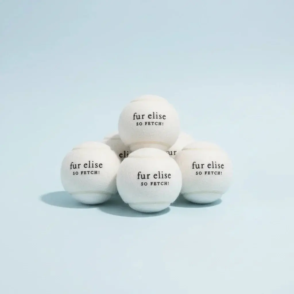 So Fetch! Tennis Ball Pack of 5 - Ivory - Image 2