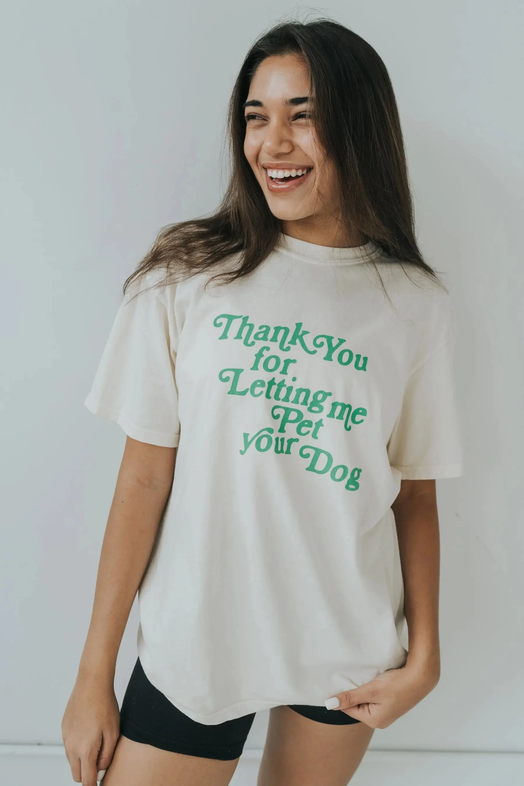Thank You For Letting Me Pet Your Dog Tee - Image 3